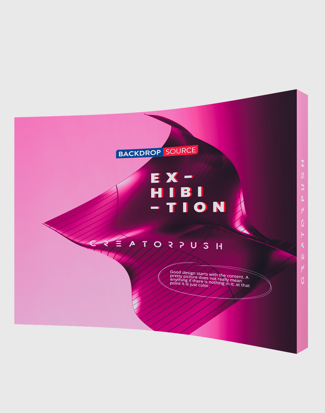 SEG Popup Curved Media Wall