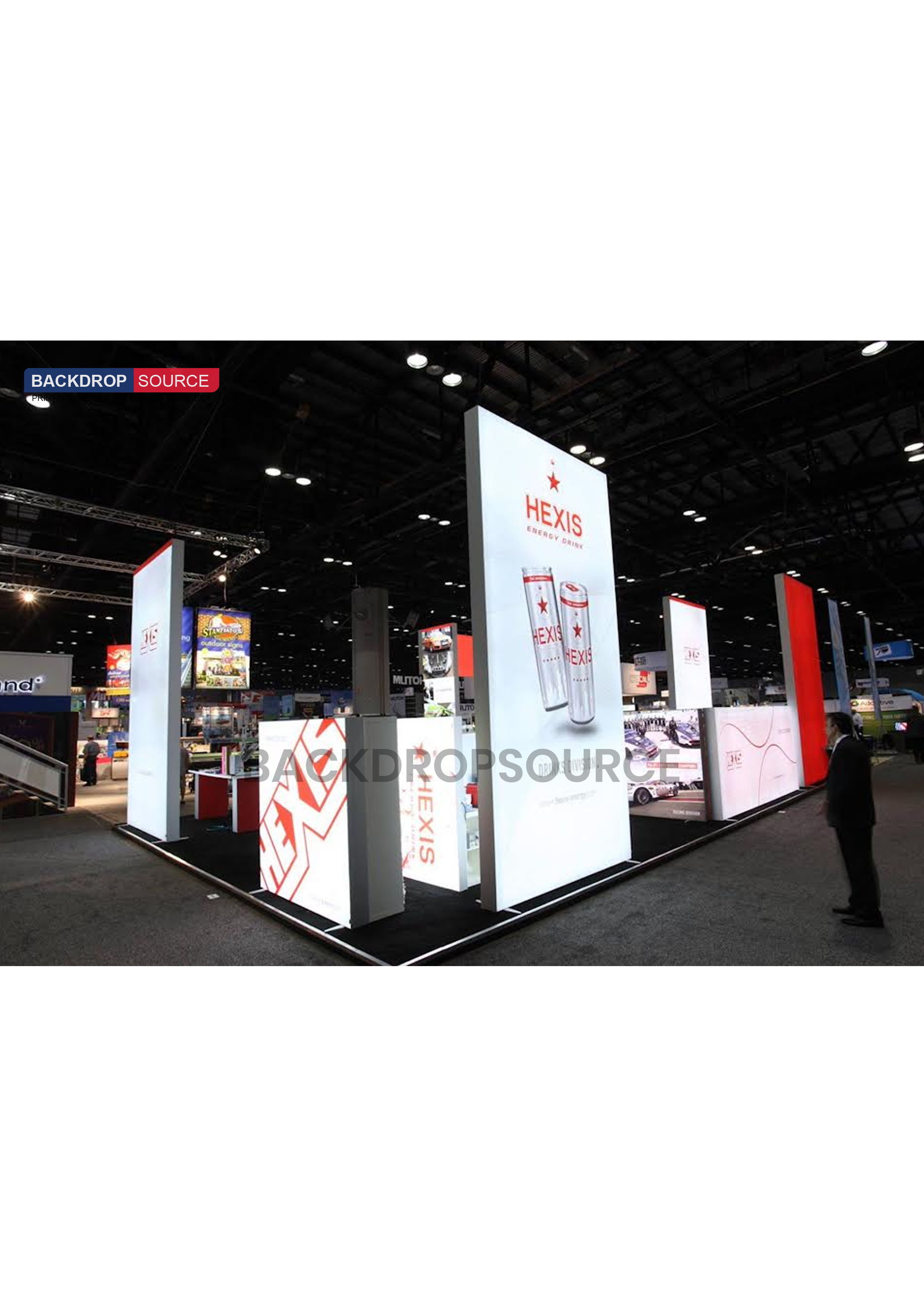 Backlit SEG Fabric Display Frame - 4.7inch Depth Aluminum Profile