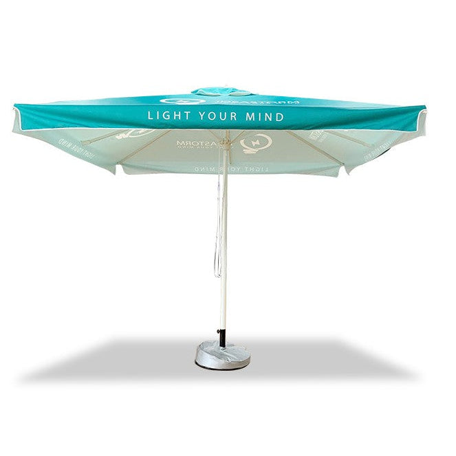 Square Market Umbrellas With Valances – 9.8ft x 9.8ft