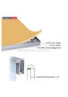 SEG Fabric LED Light Box Display - 2.8ft W x 6.5ft H