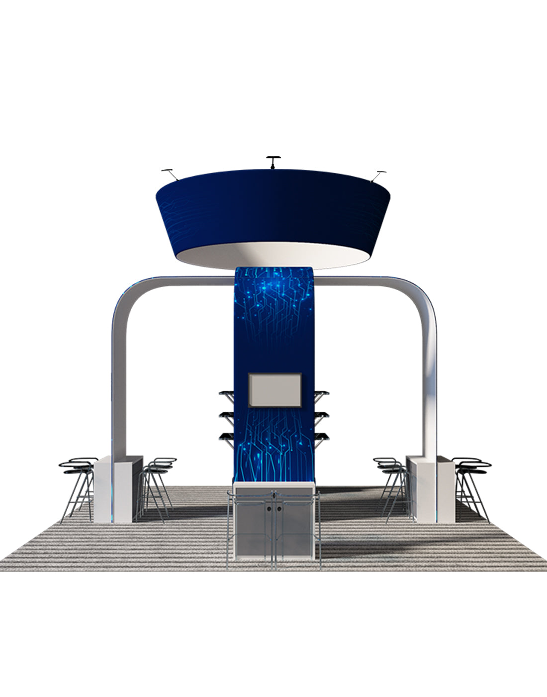 Modular Booth Kits 20ft x 20ft - Model 03