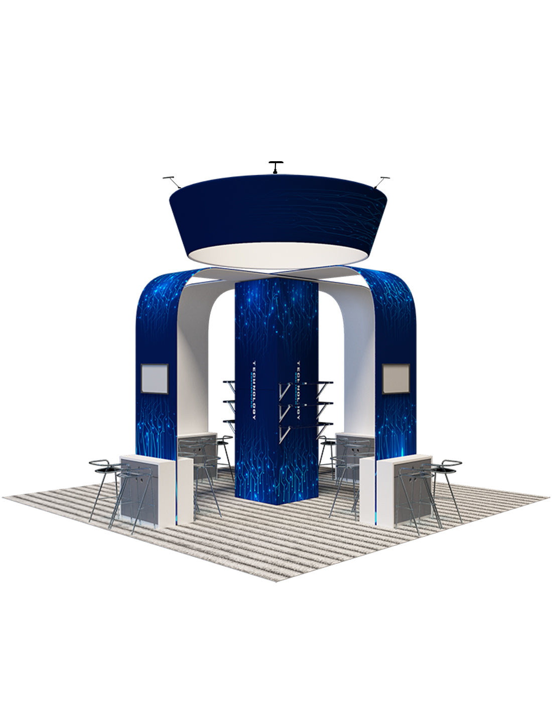 Modular Booth Kits 20ft x 20ft - Model 03