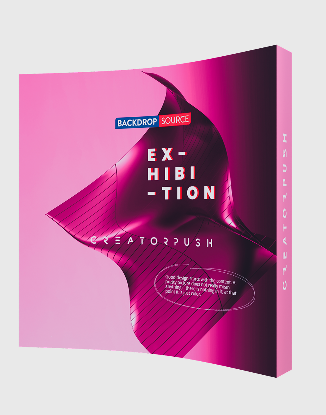 SEG Popup Curved Media Wall