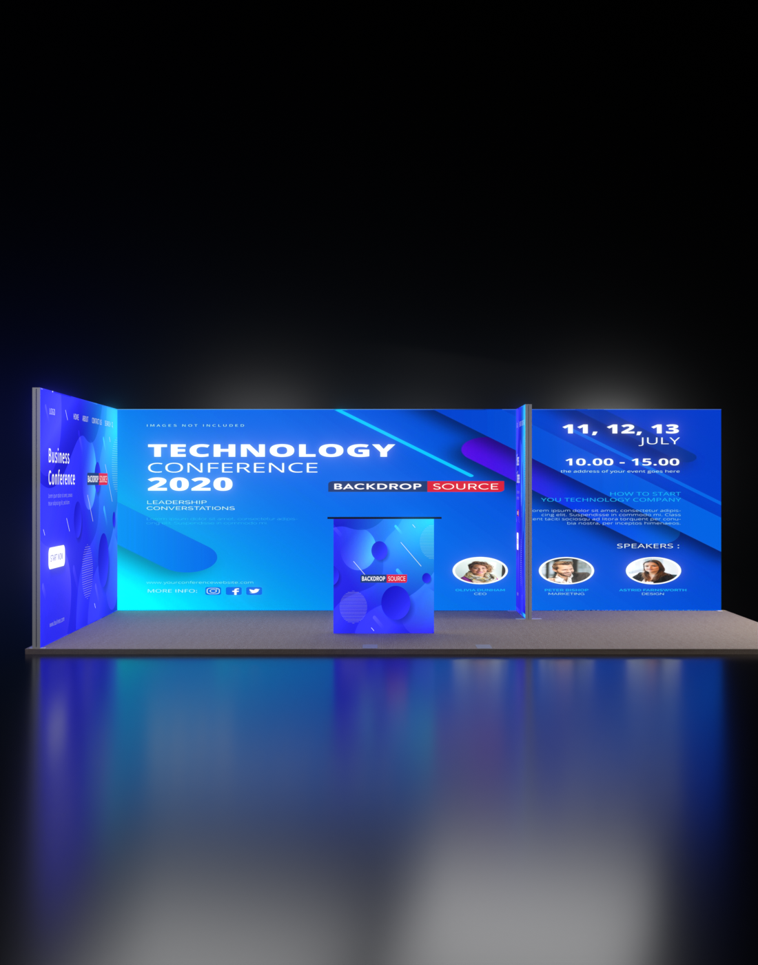 SEG Modular Lightbox Display Kit - Model 5