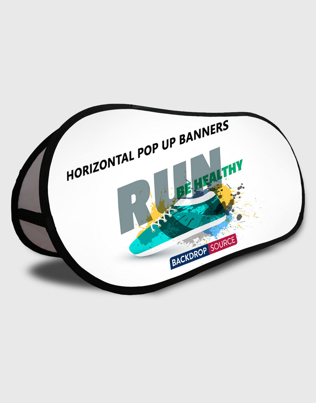 Horizontal Pop Up Banner (Double Side Printed)