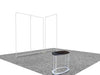 Portable Exhibit Display 10ft x 10ft - Model 4