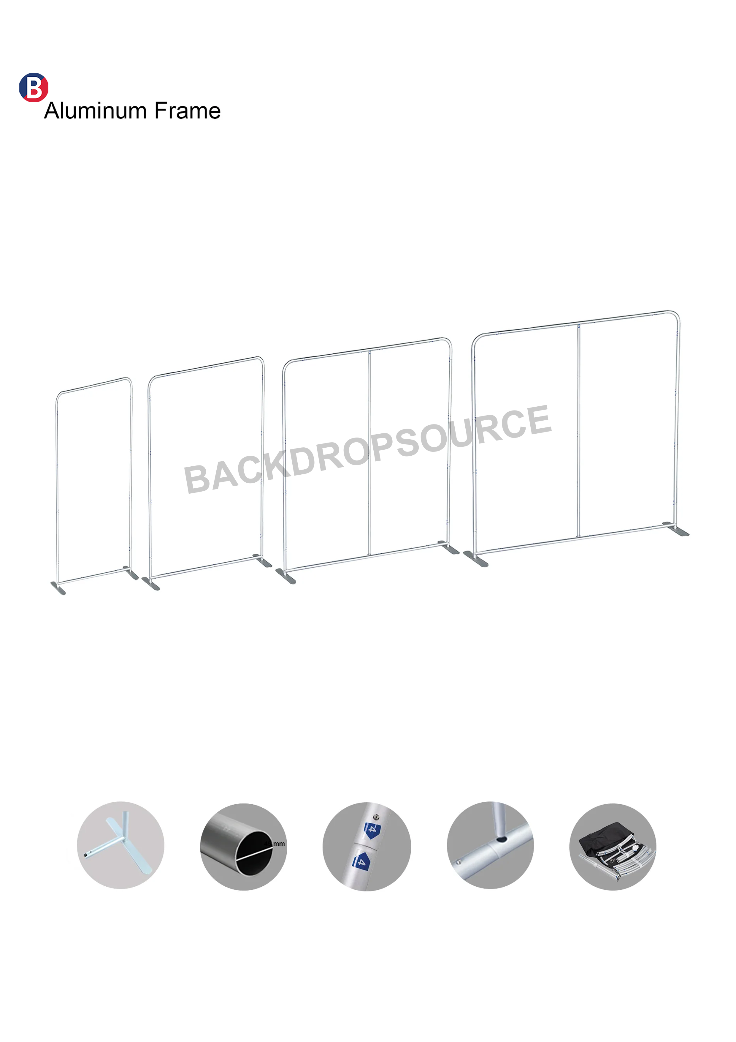 Portable Exhibit Display - 10.5ft H