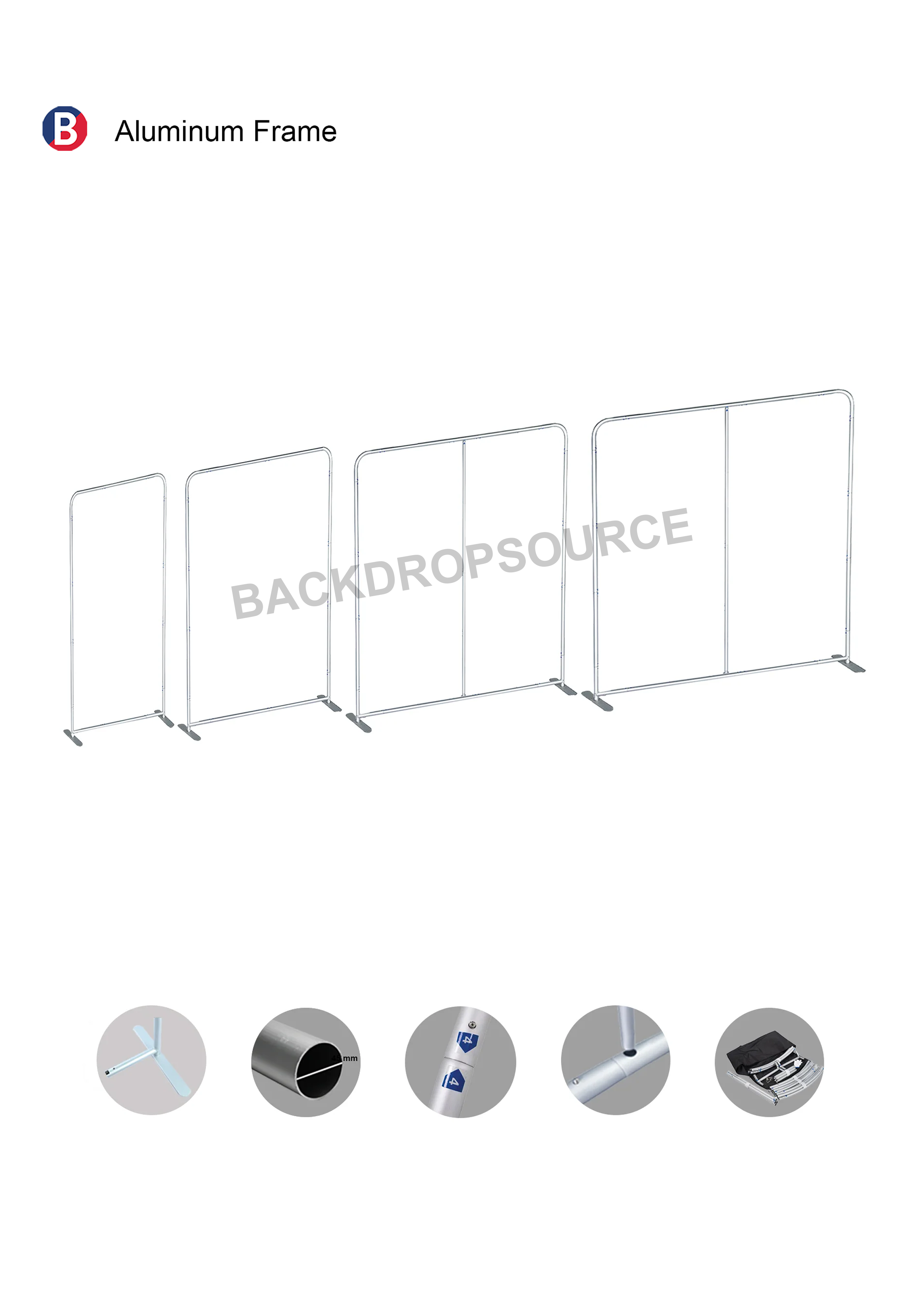 Portable Exhibit Display - 8.5ft H