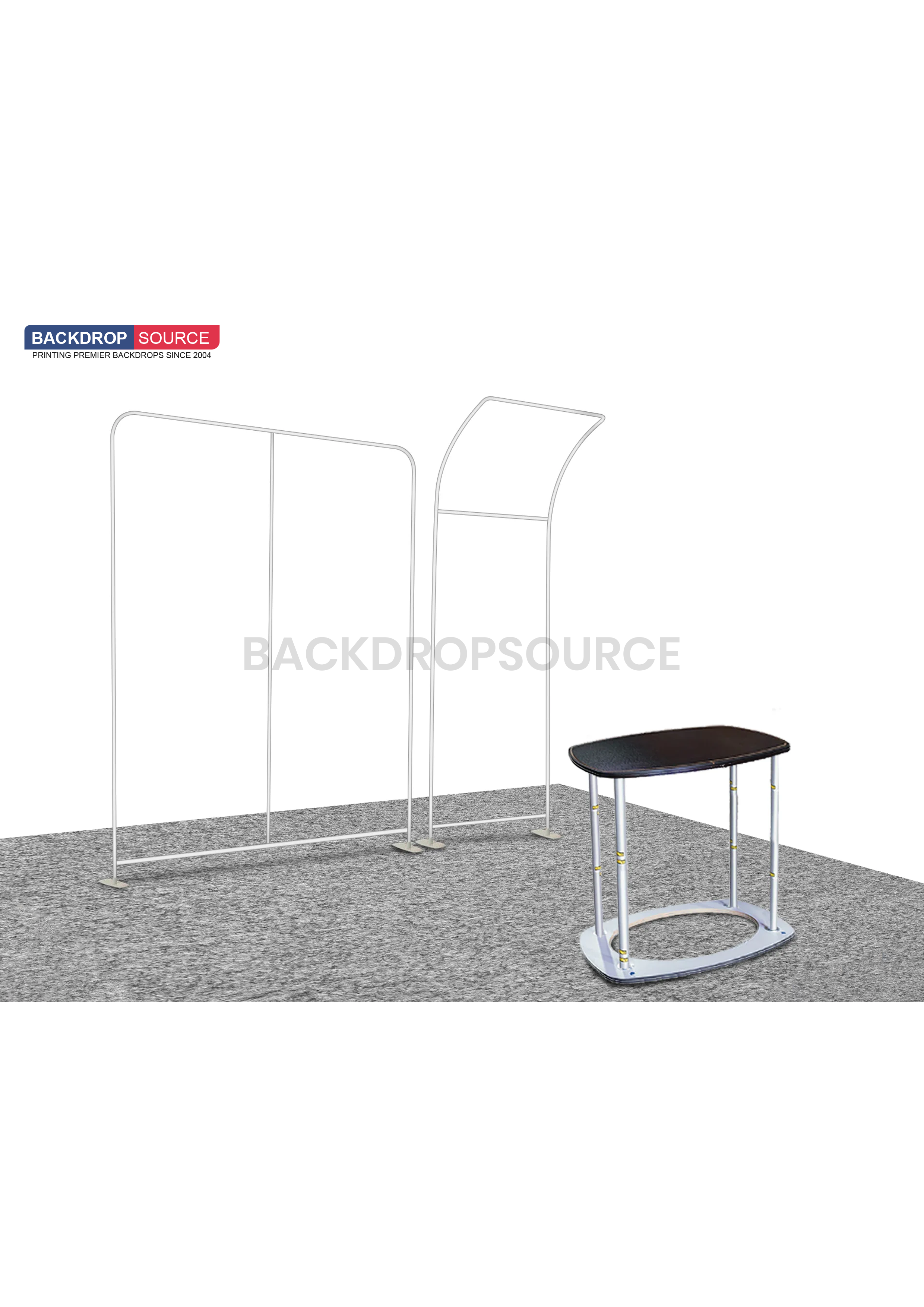 Portable Exhibit Display 10ft x 10ft - Model 6