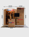 Portable Exhibit Display 10ft x 10ft - Model 8