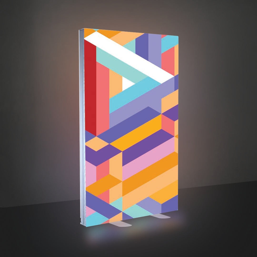 SEG Fabric LED Light Box Display - 3.3ft W x 6.5ft H