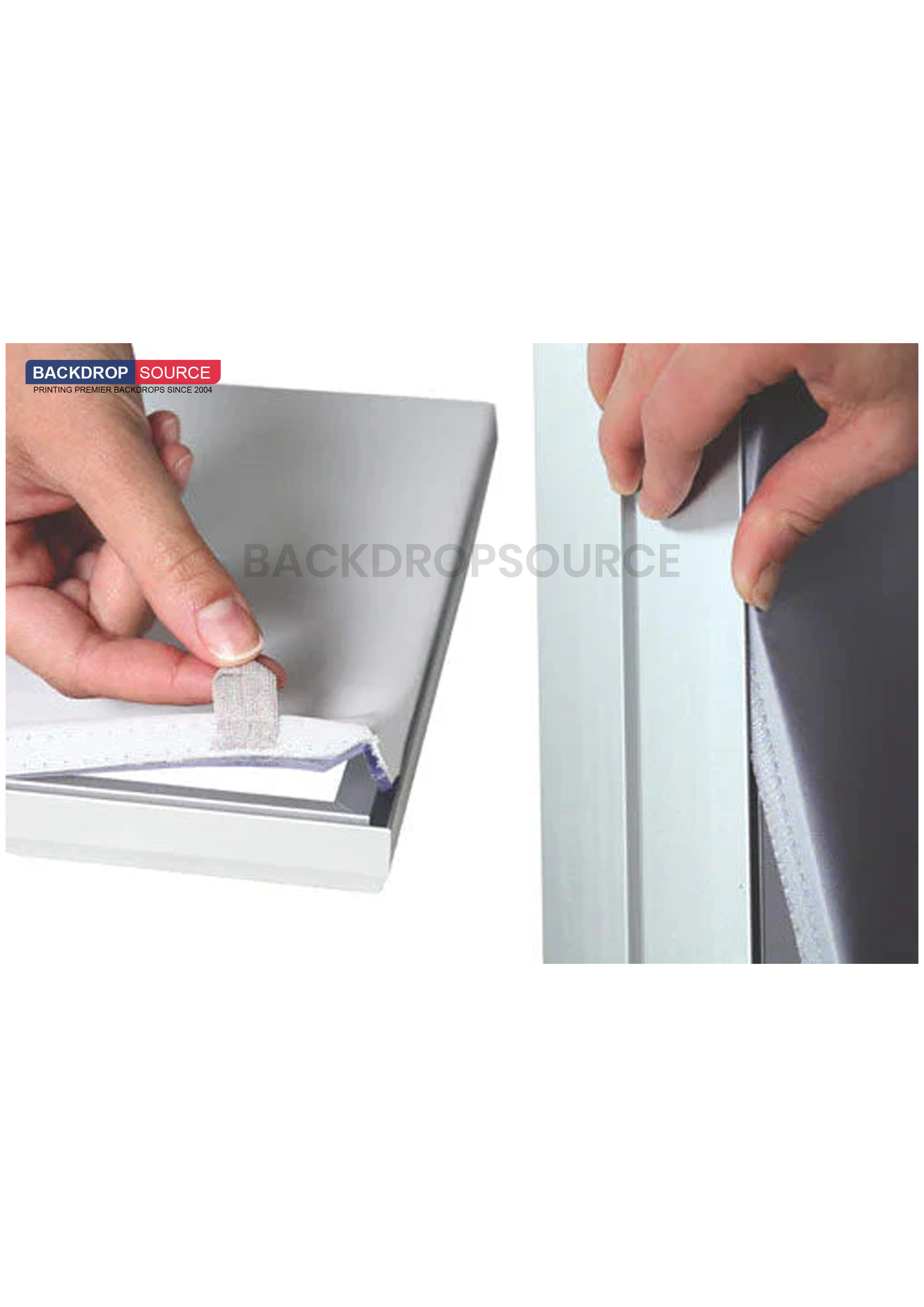 Backlit SEG Fabric Display Frame - 4.7inch Depth Aluminum Profile