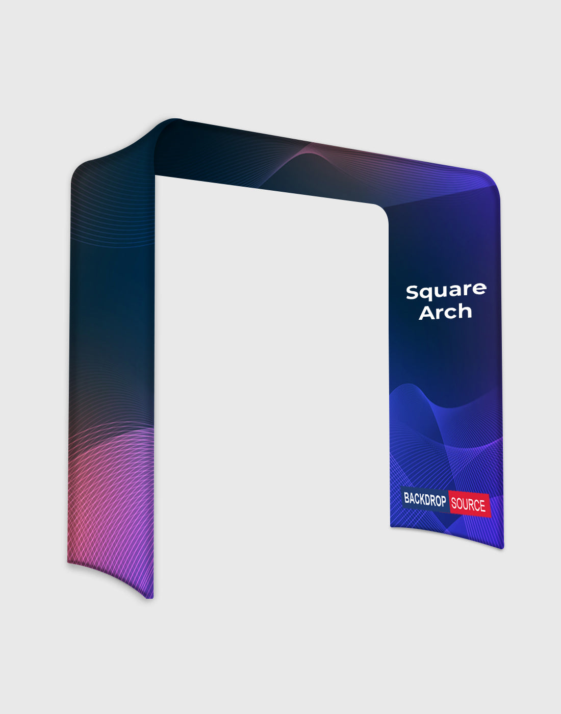 Square Fabric Event Archway Display