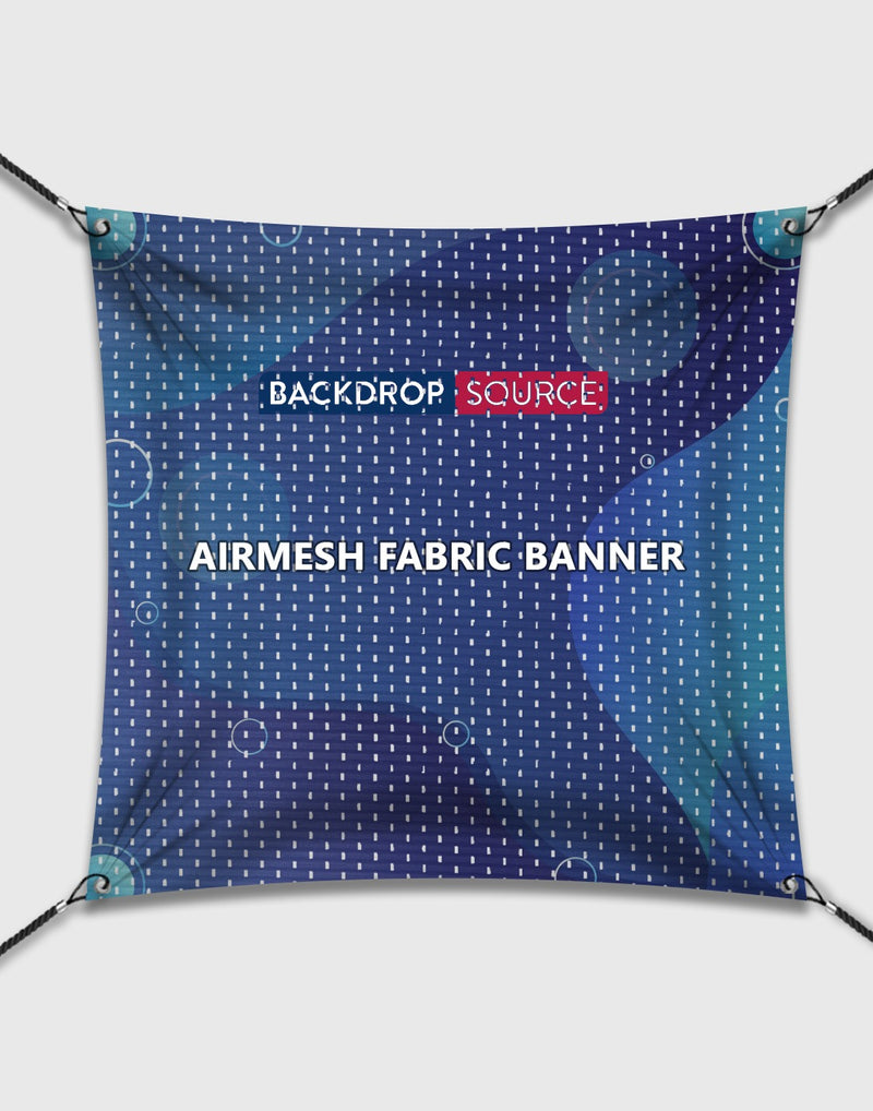 Impression de bannières en tissu Airmesh