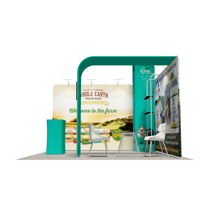 Modular Booth Kits 20ft x 20ft - Model 01