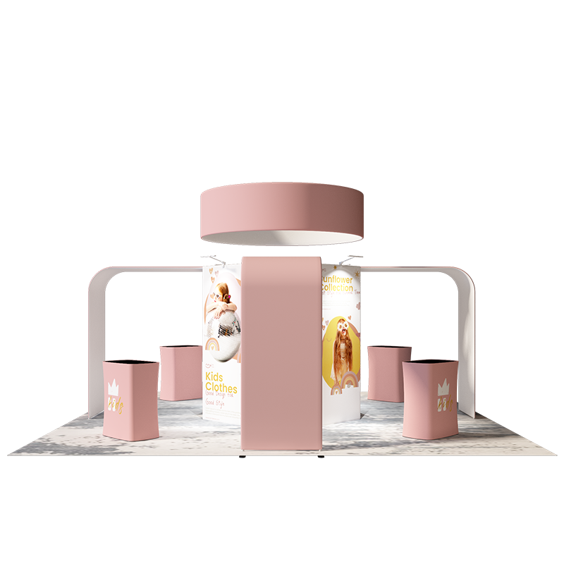 Modular Booth Kits 20ft x 20ft - Model 06