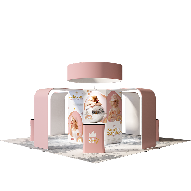 Modular Booth Kits 20ft x 20ft - Model 06