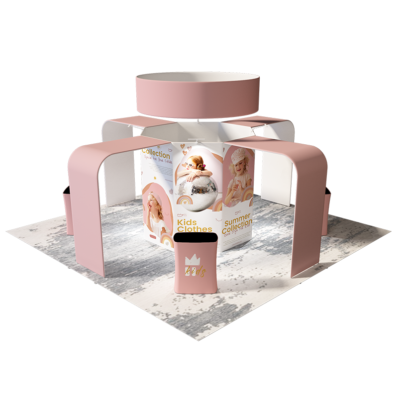Modular Booth Kits 20ft x 20ft - Model 06