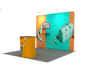 Portable Exhibit Display 10ft x 10ft - Model 1