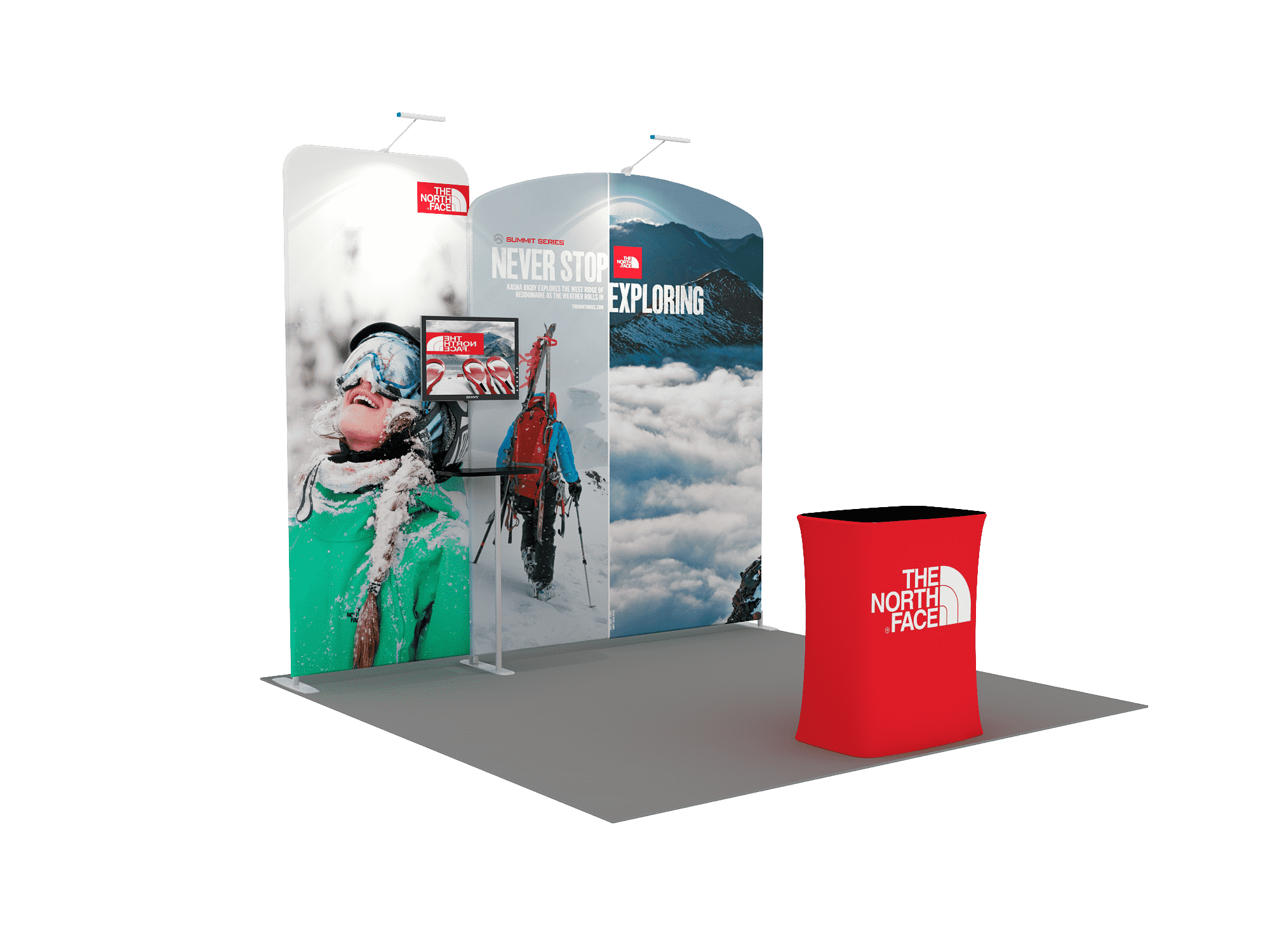 Portable Exhibit Display 10ft x 10ft - Model 2