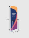 Exhibition Display Stand with Shelving & TV Mount