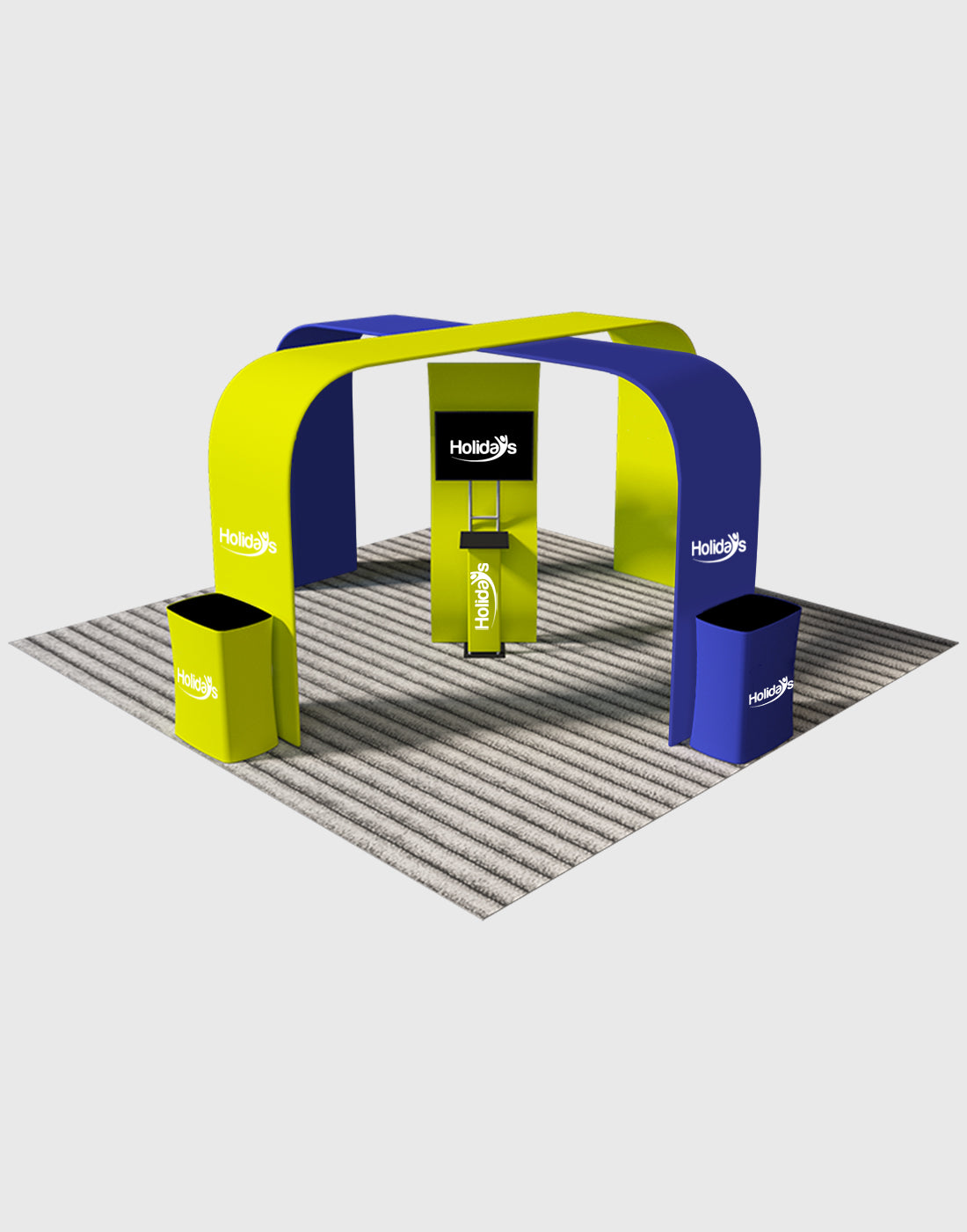 Modular Booth Kits 20ft x 20ft - Model 05