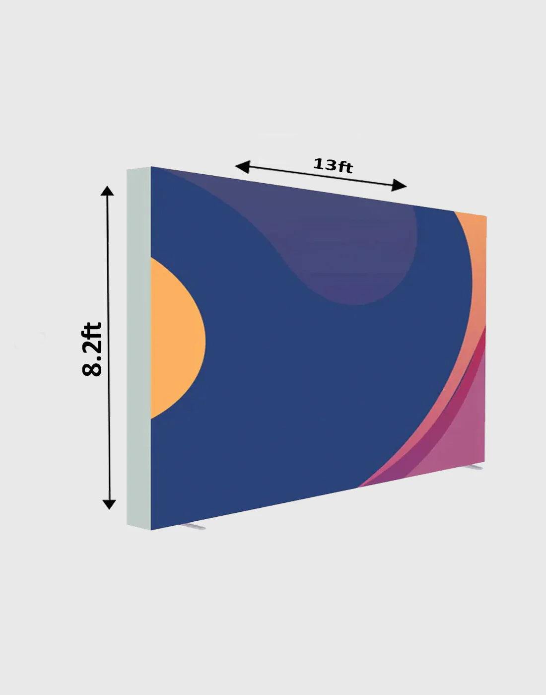 SEG Fabric LED Light Box Display - 13ft W x 8.2ft H