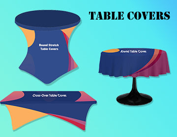 Custom Table Covers: Elegance To Your Event Decor – Backdropsource Canada