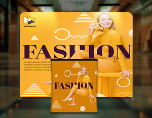 Effortlessly Enhance Your Booth with a Custom 10ft Display!