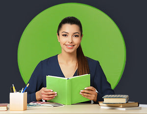 Teach from Home - Green screen for Online Teaching