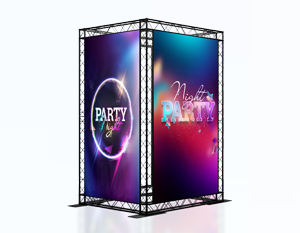 Elevate Your Brand with the Modular SEG Truss Tower Display