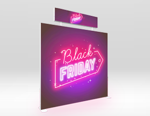 Showcase Branding with SEG LED Light Box with Header
