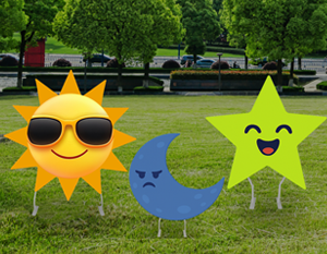 Celestial Event Backdrops: Moon, Sun & Star Designs That Dazzle✨