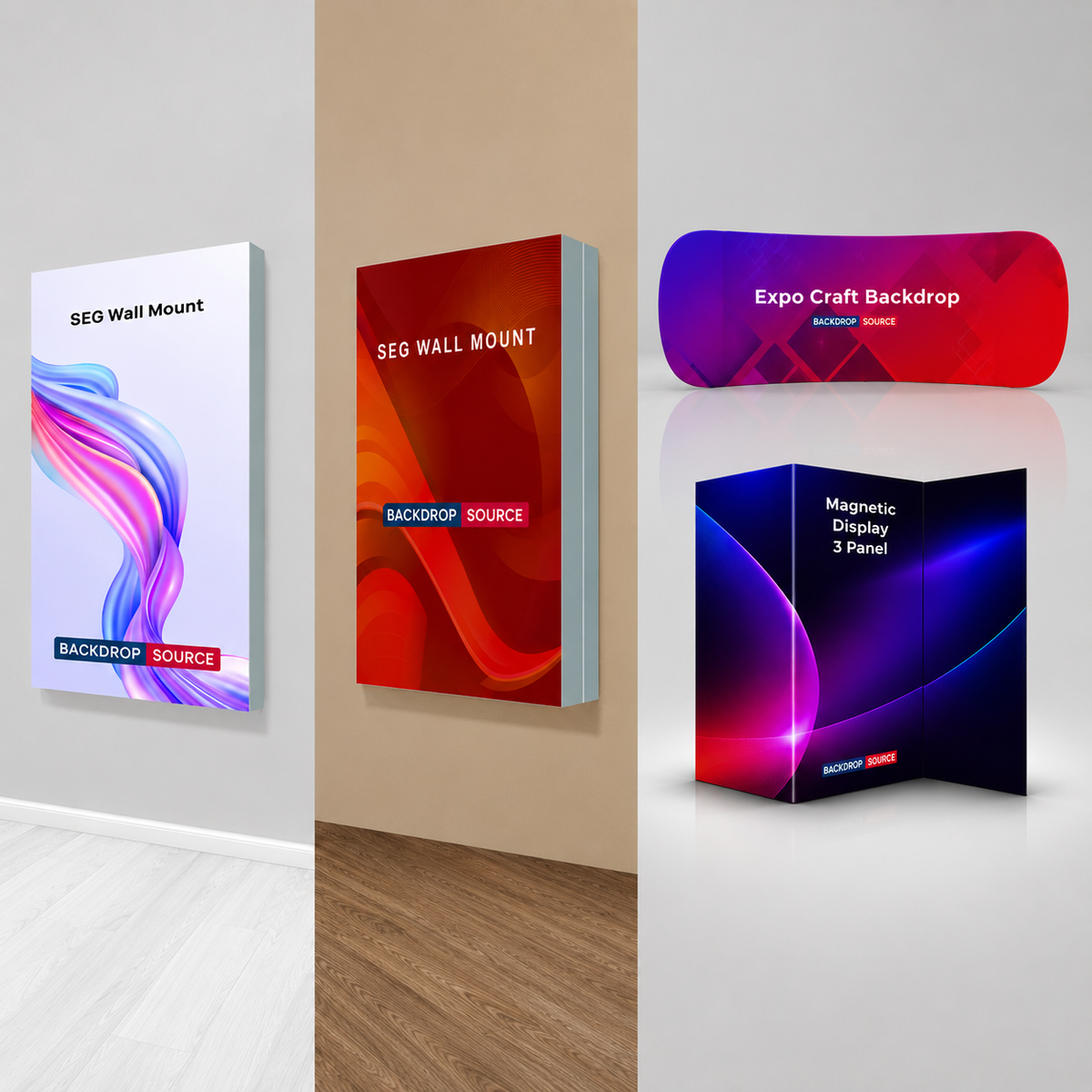 30ft Trade Show Displays & Backdrops