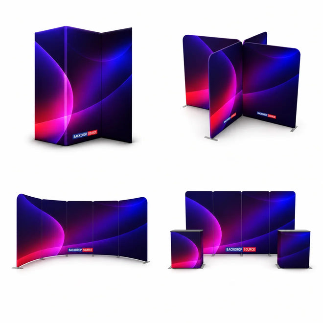 Magnetic Fabric Displays & Booth Kits