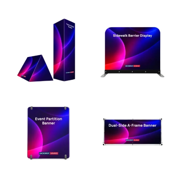 Printed Crowd Control Barrier Covers