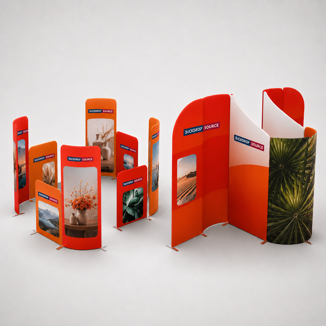 Magnetic Fabric Booth Kits