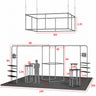 Modular Booth Kits 20ft x 20ft - Model 08