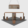 Modular Booth Kits 20ft x 20ft - Model 08