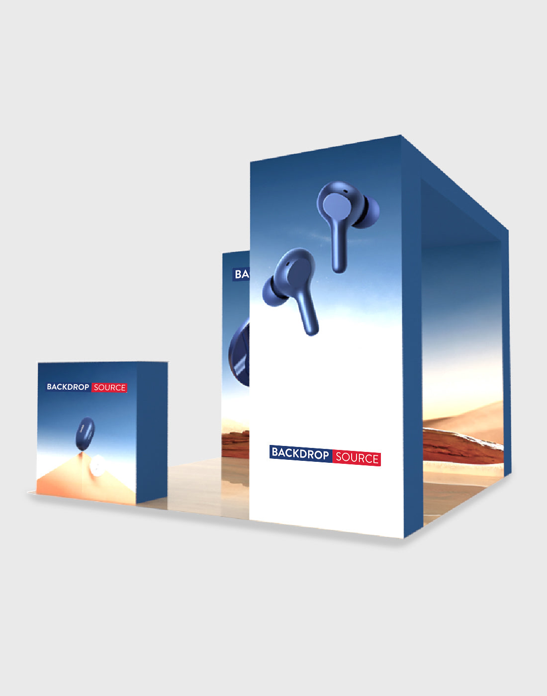 Portable Exhibit Display 10ft x 10ft - Model 41