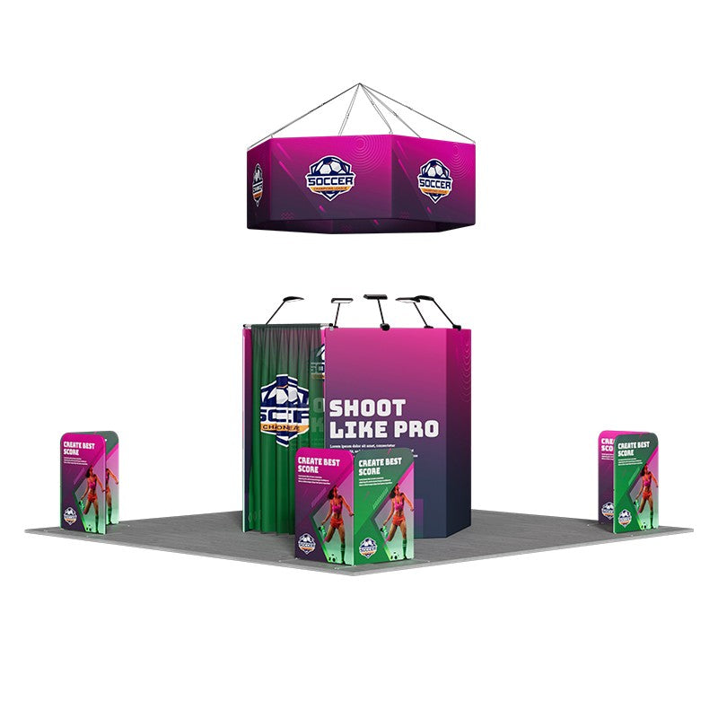 Modular Booth Kits 20ft x 20ft - Model 20