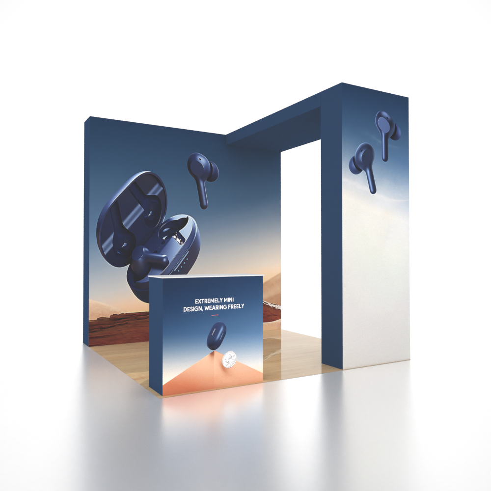 Portable Exhibit Display 10ft x 10ft - Model 41