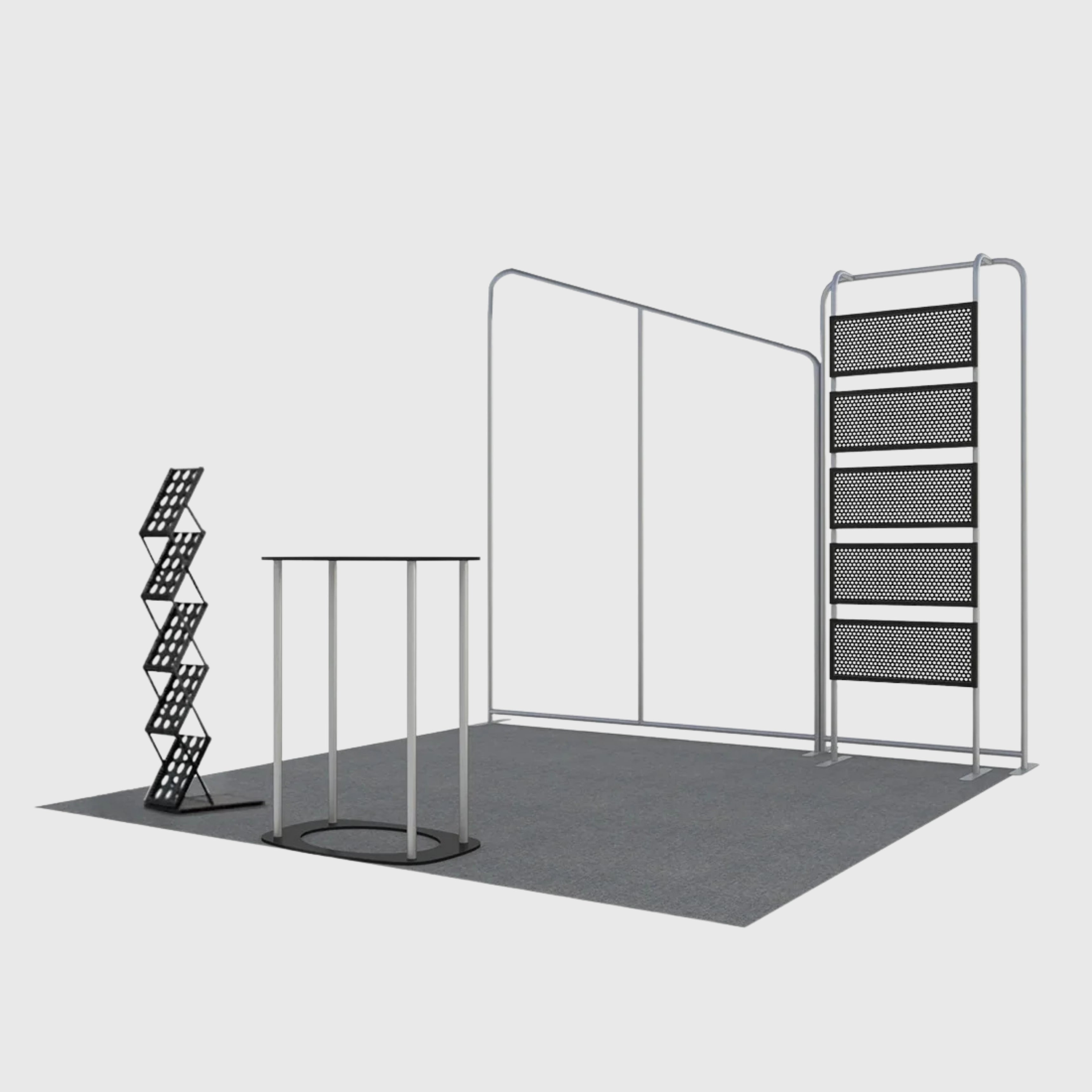 Présentoir portable 3 m x 3 m - Modèle 18 