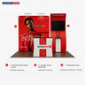 10x10 Curved Tension Fabric Backwall Display
