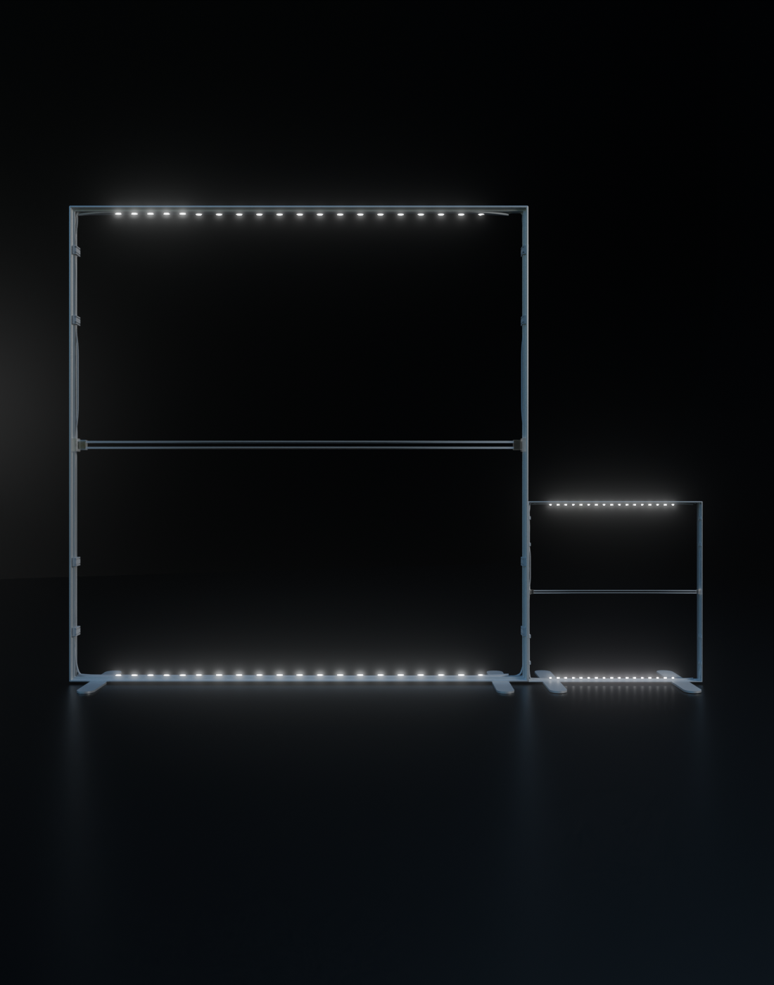 SEGO Backlit Booth 10ft x 10ft - Model 2