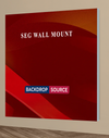 Wall-Mounted SEG Fabric Display – 1.5" Depth