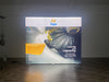 2.8ft x 6.5ft Frameless SEG Fabric LED Backlit Light Box Display