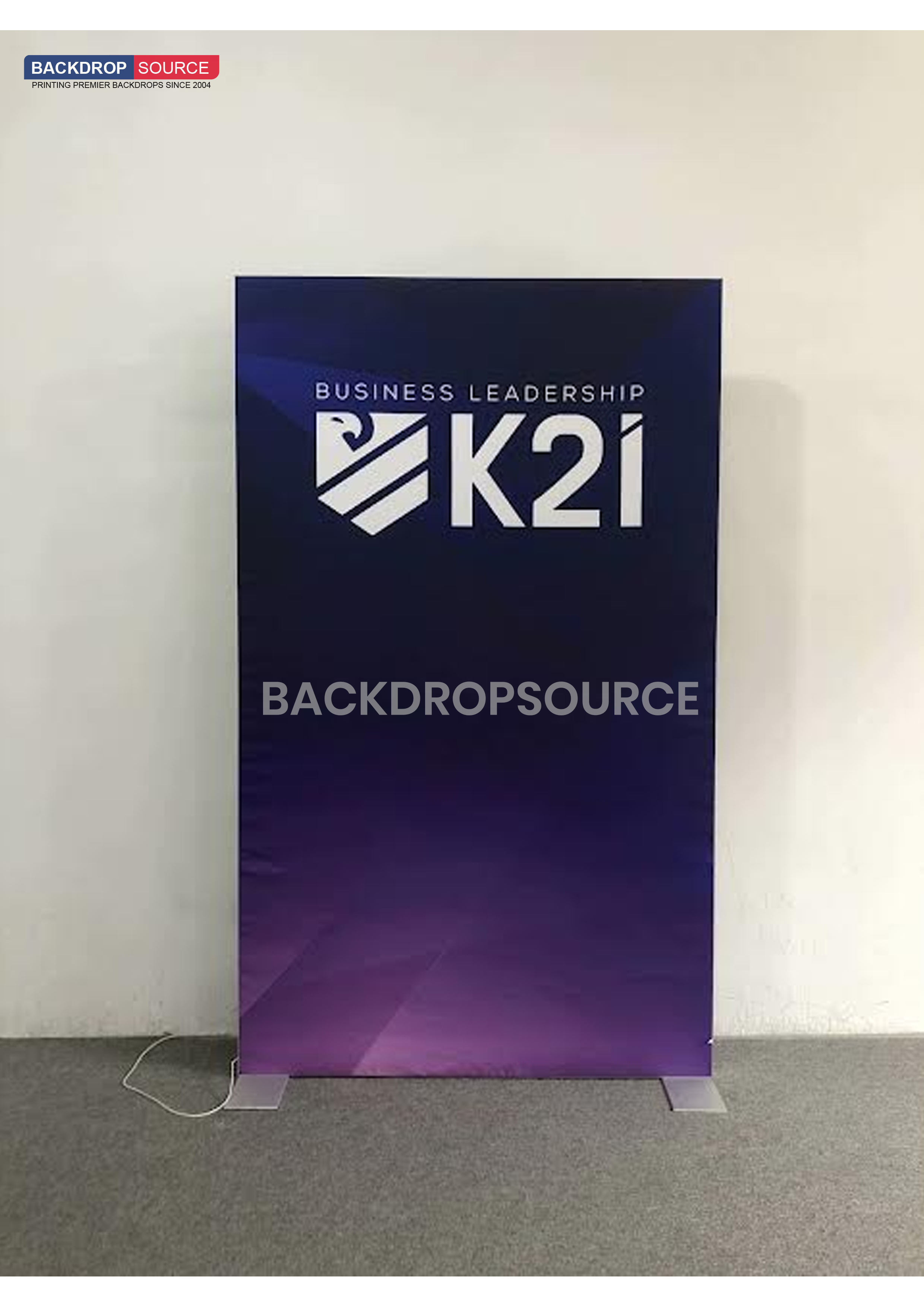 Backlit SEG Fabric Display Frame - 4.7inch Depth Aluminum Profile