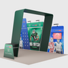 Portable Exhibit Display 20ft x 10ft - Model 16