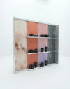 Portable Straight Pop-Up Wall with Shelves